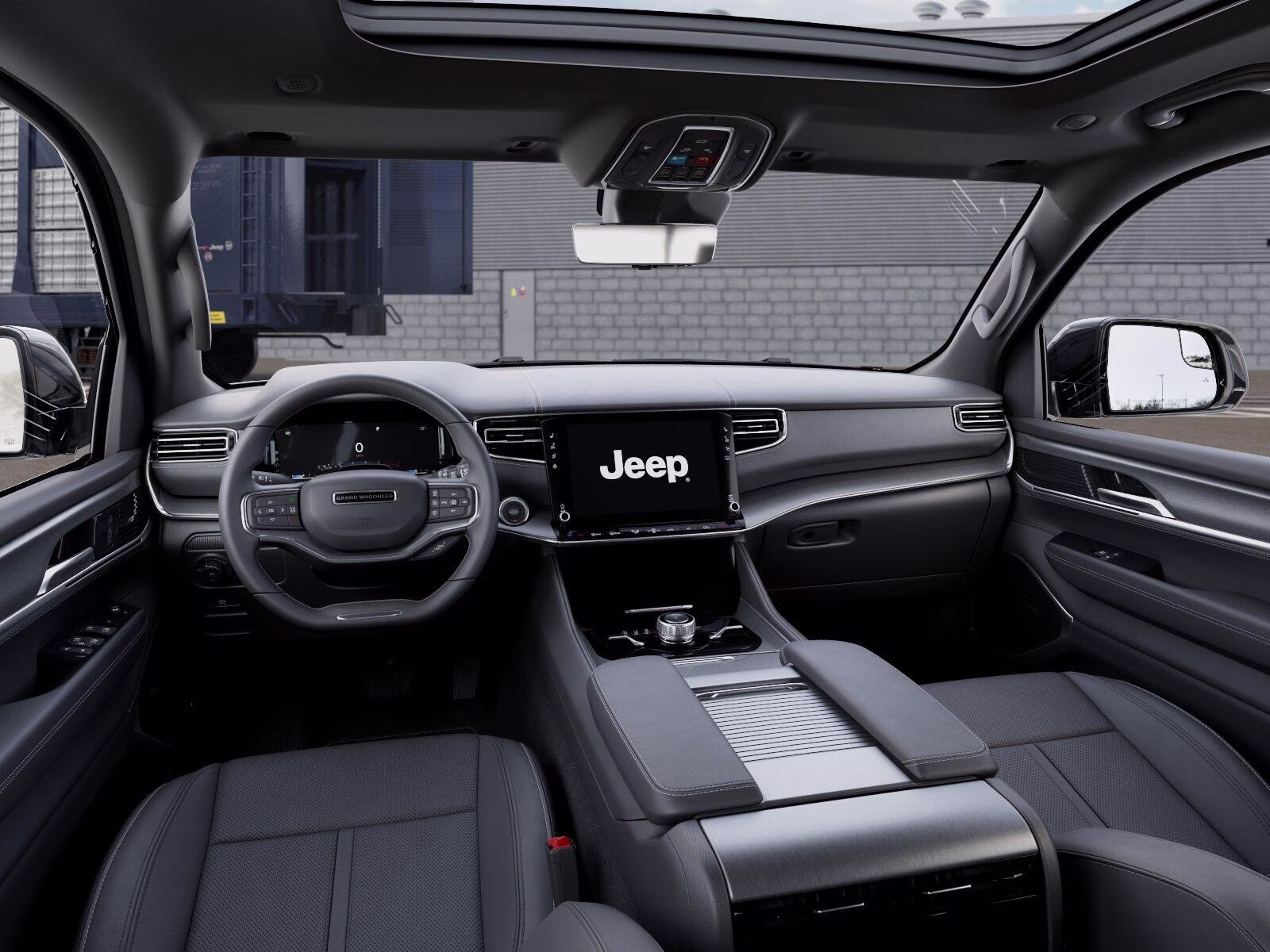 2026 Bright White Clear Coat Jeep Grand Wagoneer Grand Wagoneer L Limited Reserve 4x4 SUV