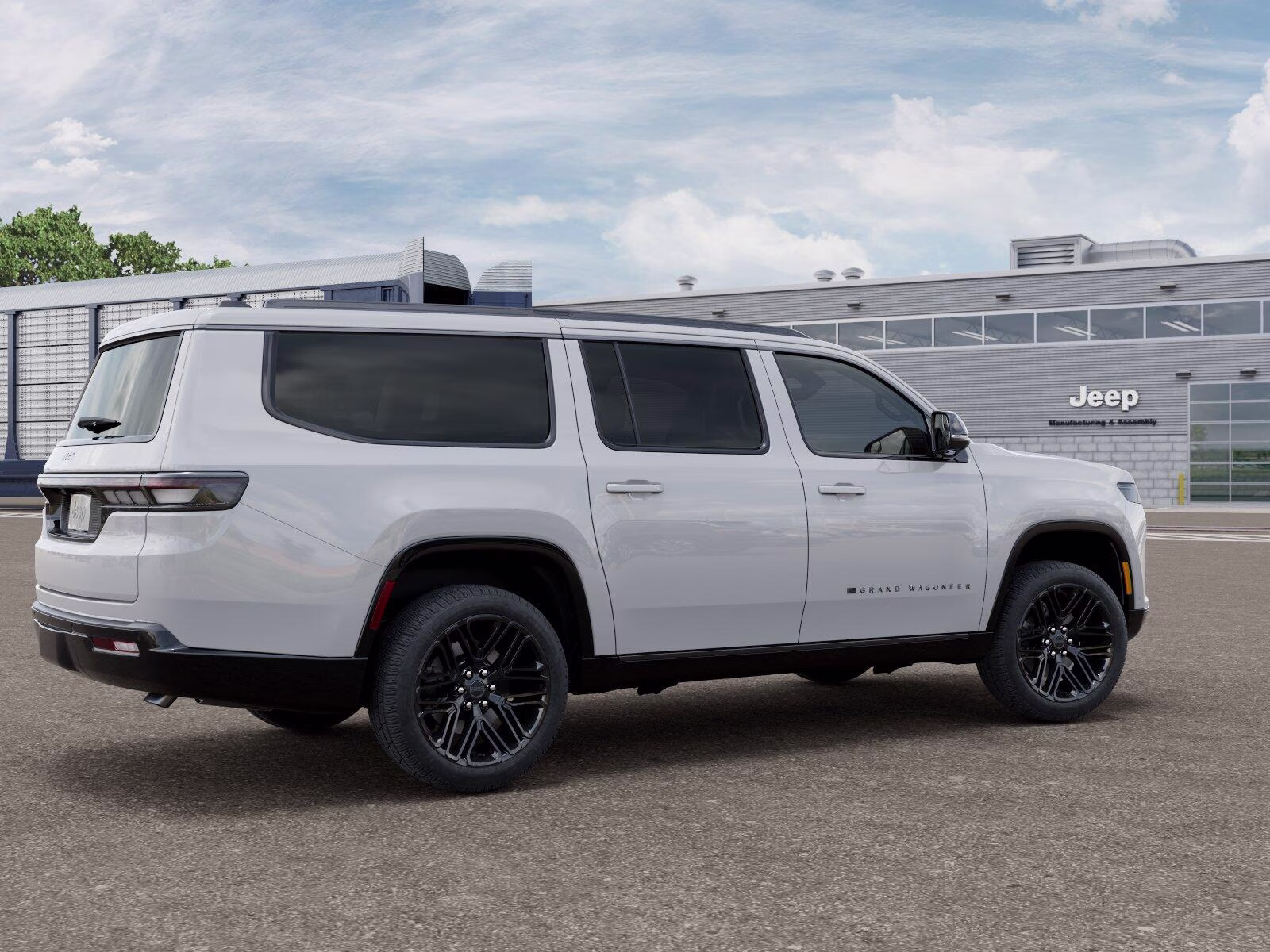 2026 Bright White Clear Coat Jeep Grand Wagoneer Grand Wagoneer L Limited Reserve 4x4 SUV