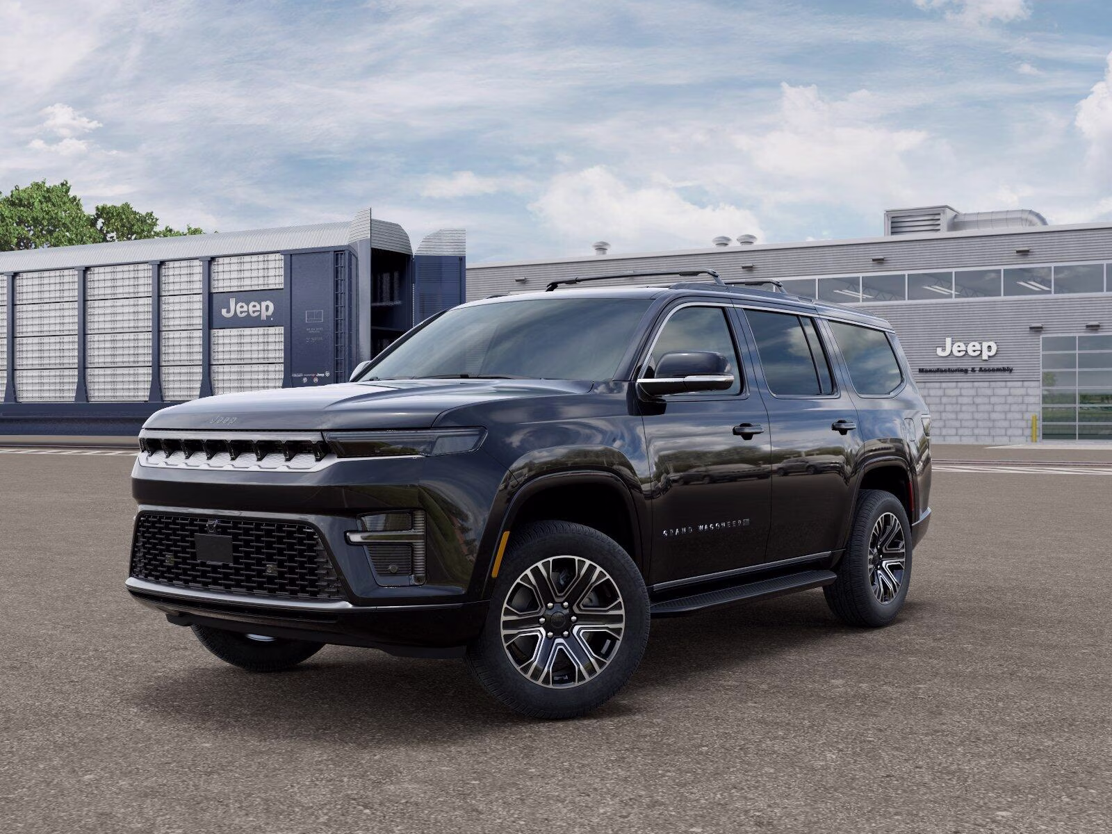 2026 High Gloss Black Jeep Grand Wagoneer Grand Wagoneer 4x4 SUV