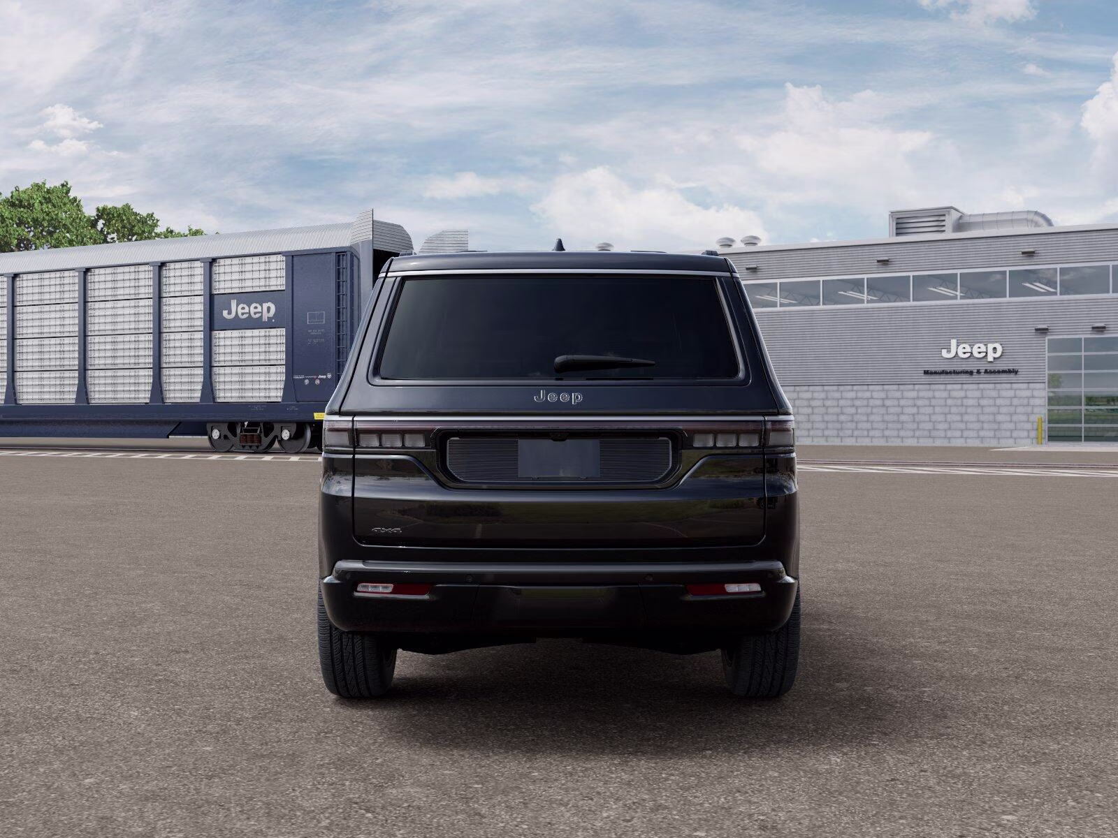 2026 High Gloss Black Jeep Grand Wagoneer Grand Wagoneer 4x4 SUV