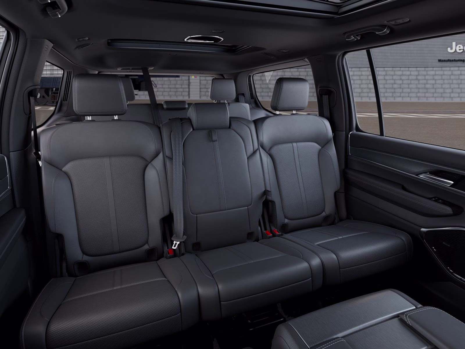2026 High Gloss Black Jeep Grand Wagoneer Grand Wagoneer 4x4 4X4 SUV