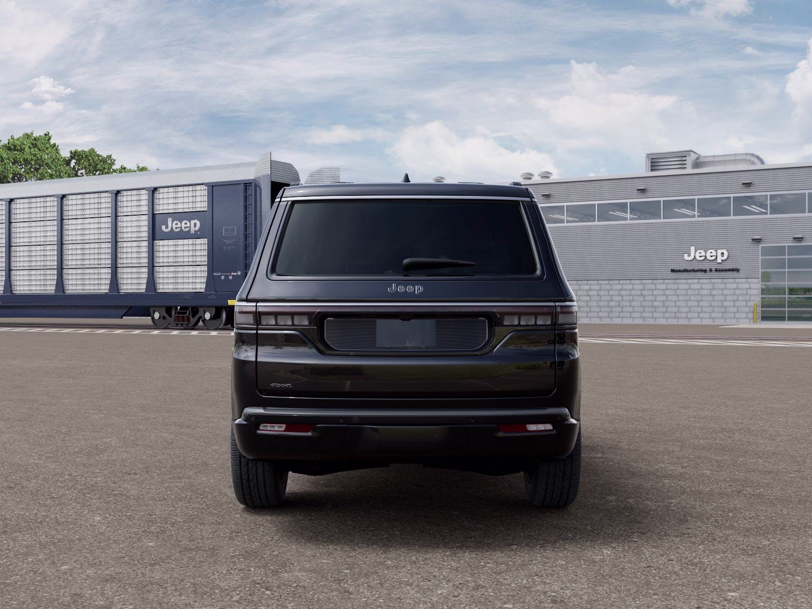 2026 High Gloss Black Jeep Grand Wagoneer Grand Wagoneer 4x4 4X4 SUV