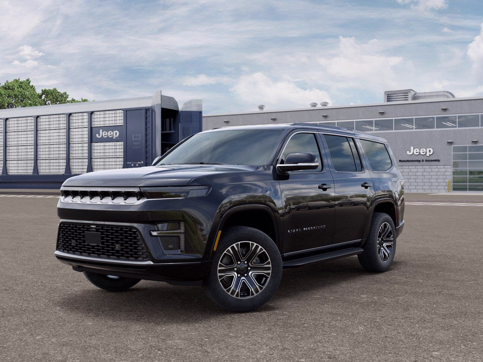 2026 High Gloss Black Jeep Grand Wagoneer Grand Wagoneer 4x4 SUV