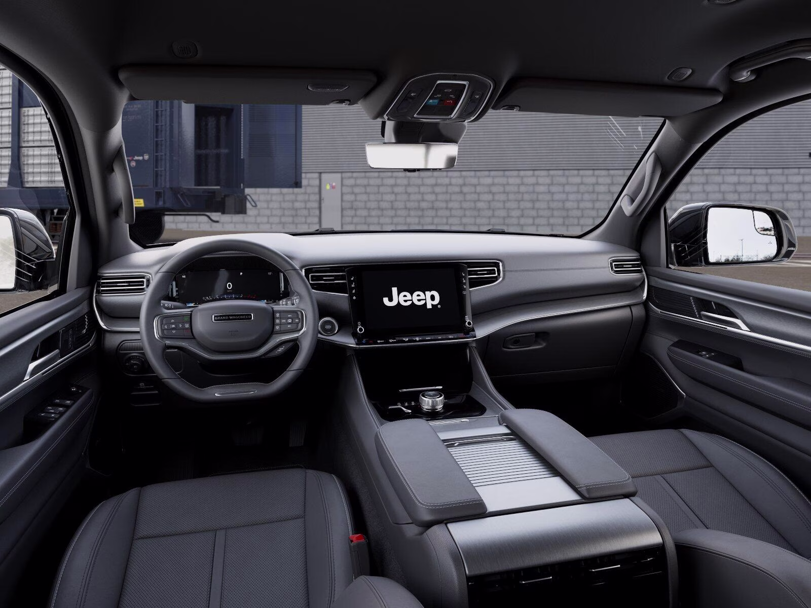 2026 High Gloss Black Jeep Grand Wagoneer Grand Wagoneer 4x4 SUV