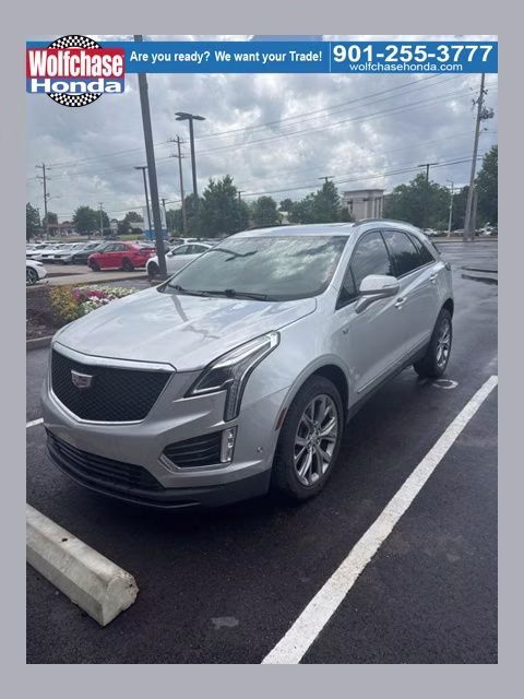 2020 Radiant Silver Metallic Cadillac XT5 Sport AWD SUV