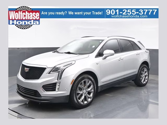 2020 Radiant Silver Metallic Cadillac XT5 Sport AWD SUV