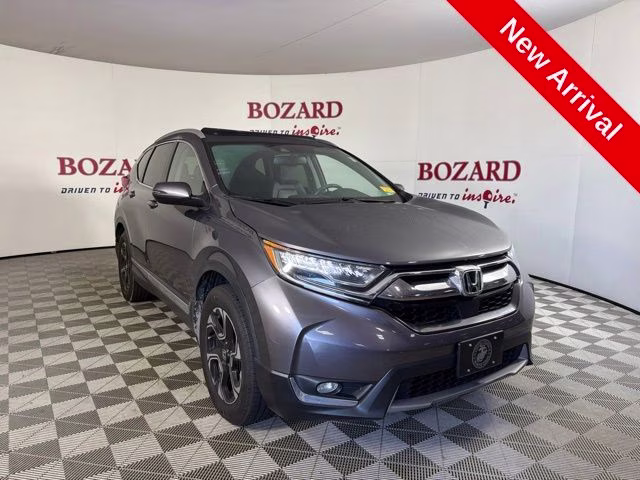 2018 Gray Honda CR-V Touring AWD SUV
