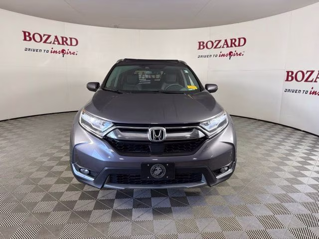 2018 Gray Honda CR-V Touring AWD SUV
