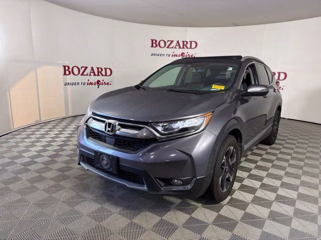 2018 Gray Honda CR-V Touring AWD SUV