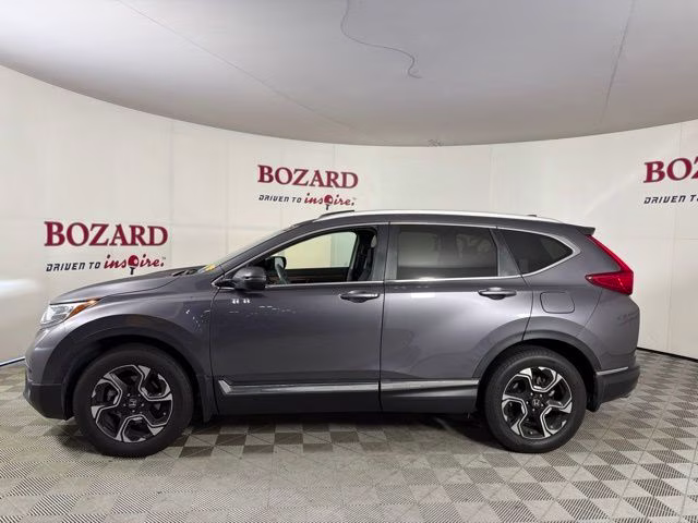 2018 Gray Honda CR-V Touring AWD SUV