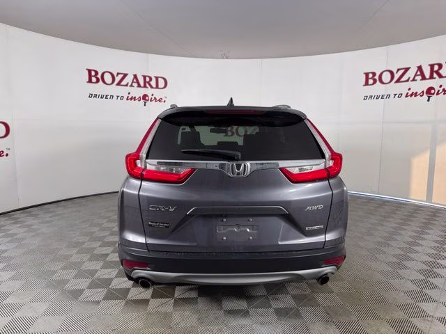 2018 Gray Honda CR-V Touring AWD SUV