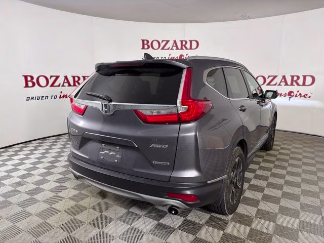 2018 Gray Honda CR-V Touring AWD SUV
