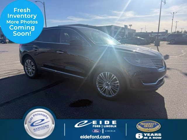 2018 Black Velvet Lincoln MKX Reserve AWD SUV