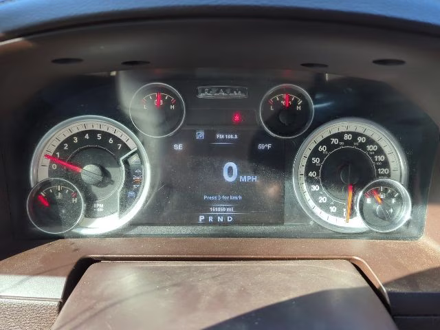 2014 Prairie Pearlcoat Ram 1500 Laramie 4X4 Truck