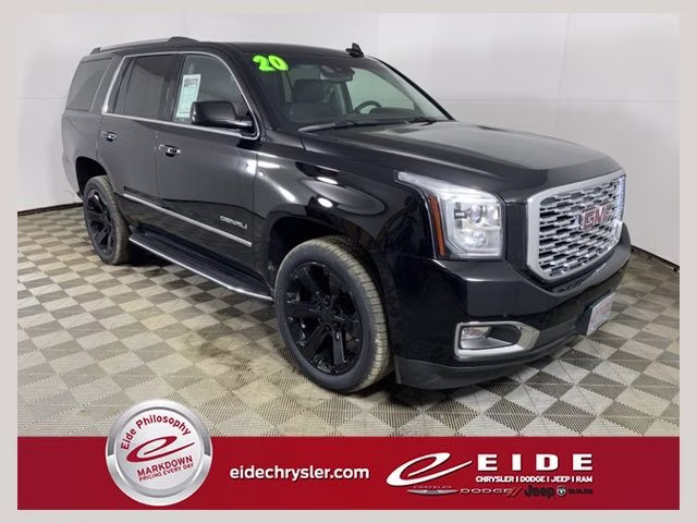 2020 Onyx Black GMC Yukon Denali 4X4 SUV