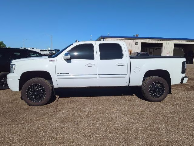 2013 Summit White GMC Sierra 1500 SLT 4X4 Truck