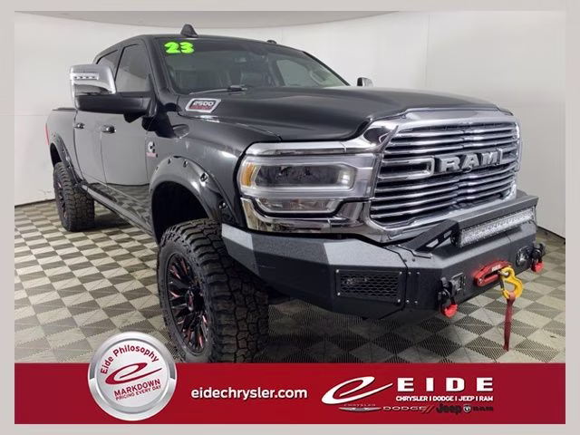 2023 Diamond Black Crystal Pearlcoat Ram 2500 Laramie 4X4 Truck