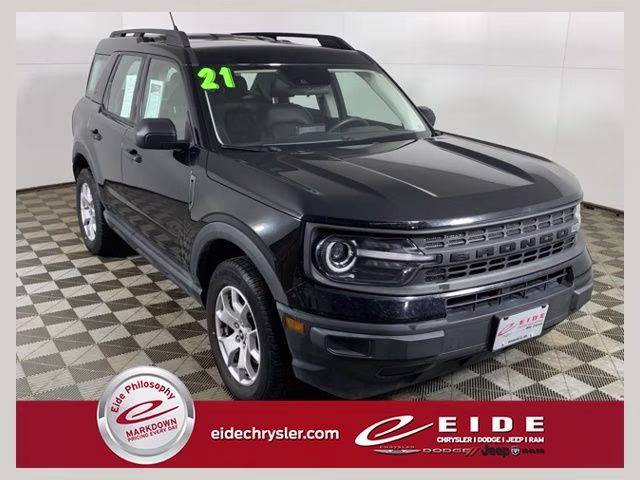 2021 Shadow Black Ford Bronco Sport Base 4X4 SUV