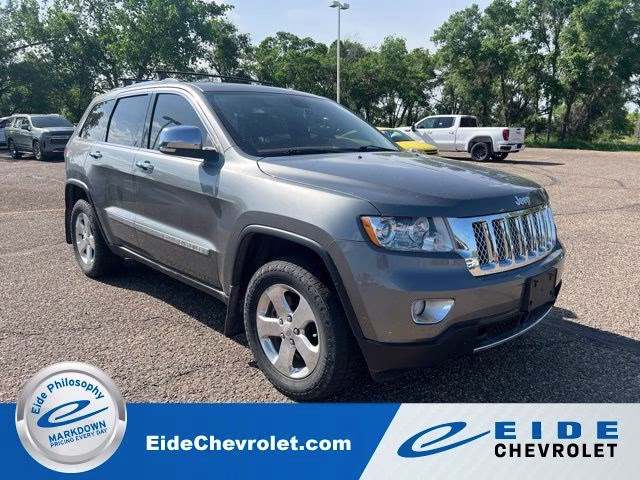 2012 Mineral Gray Metallic Clearcoat Jeep Grand Cherokee Overland 4X4 SUV
