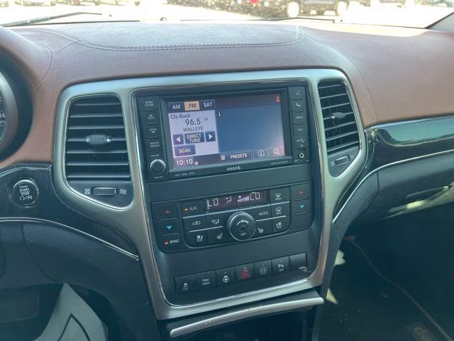 2012 Mineral Gray Metallic Clearcoat Jeep Grand Cherokee Overland 4X4 SUV