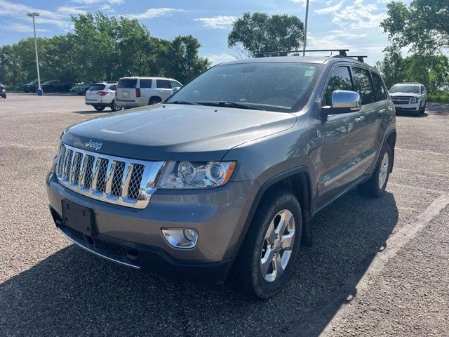 2012 Mineral Gray Metallic Clearcoat Jeep Grand Cherokee Overland 4X4 SUV