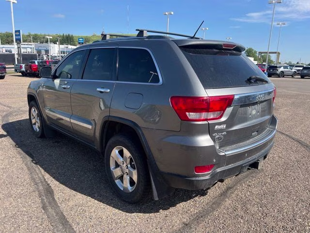 2012 Mineral Gray Metallic Clearcoat Jeep Grand Cherokee Overland 4X4 SUV