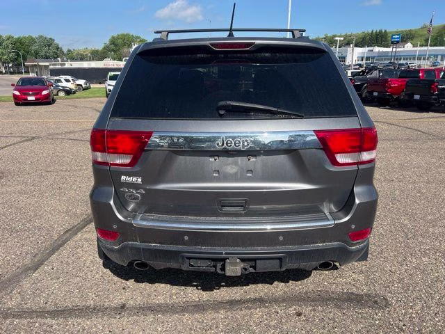 2012 Mineral Gray Metallic Clearcoat Jeep Grand Cherokee Overland 4X4 SUV