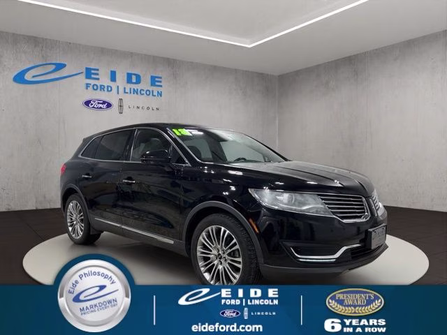 2018 Black Velvet Lincoln MKX Reserve AWD SUV
