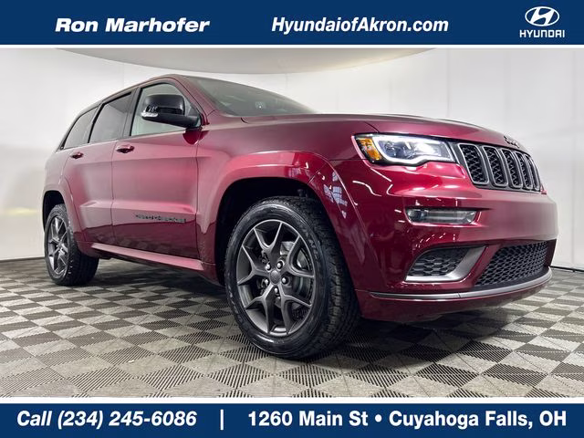 2020 Velvet Red Pearlcoat Jeep Grand Cherokee Limited X 4X4 SUV