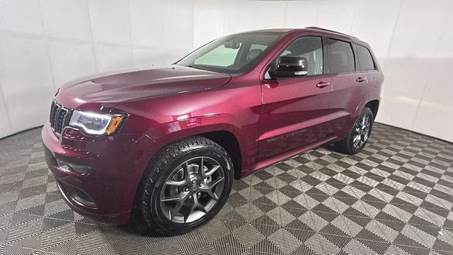 2020 Velvet Red Pearlcoat Jeep Grand Cherokee Limited X 4X4 SUV