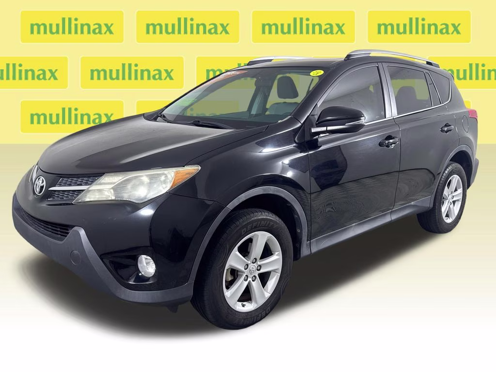 2013 Black Toyota RAV4 XLE FWD SUV
