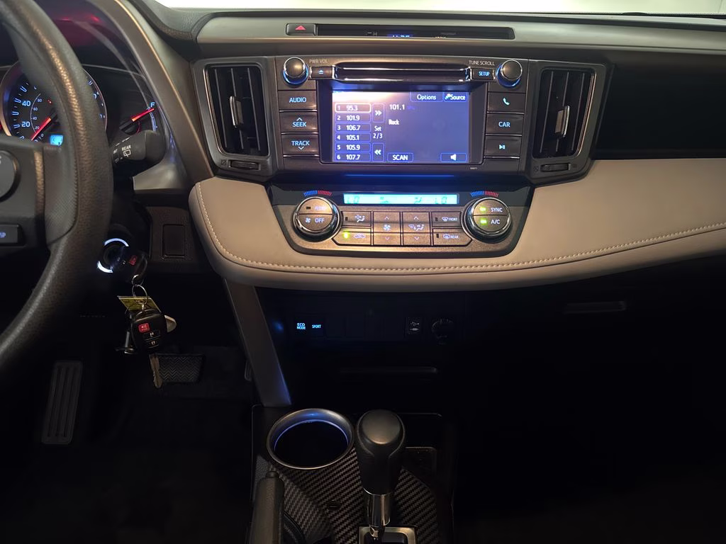 2013 Black Toyota RAV4 XLE FWD SUV