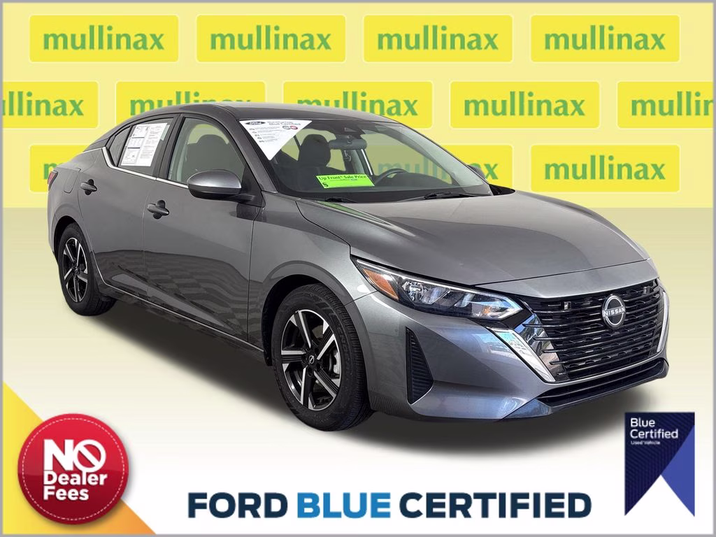 2024 Gun Metallic Nissan Sentra SV FWD Sedan