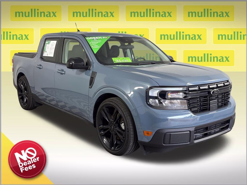 2024 Azure Gray Metallic Ford Maverick Lariat AWD Truck