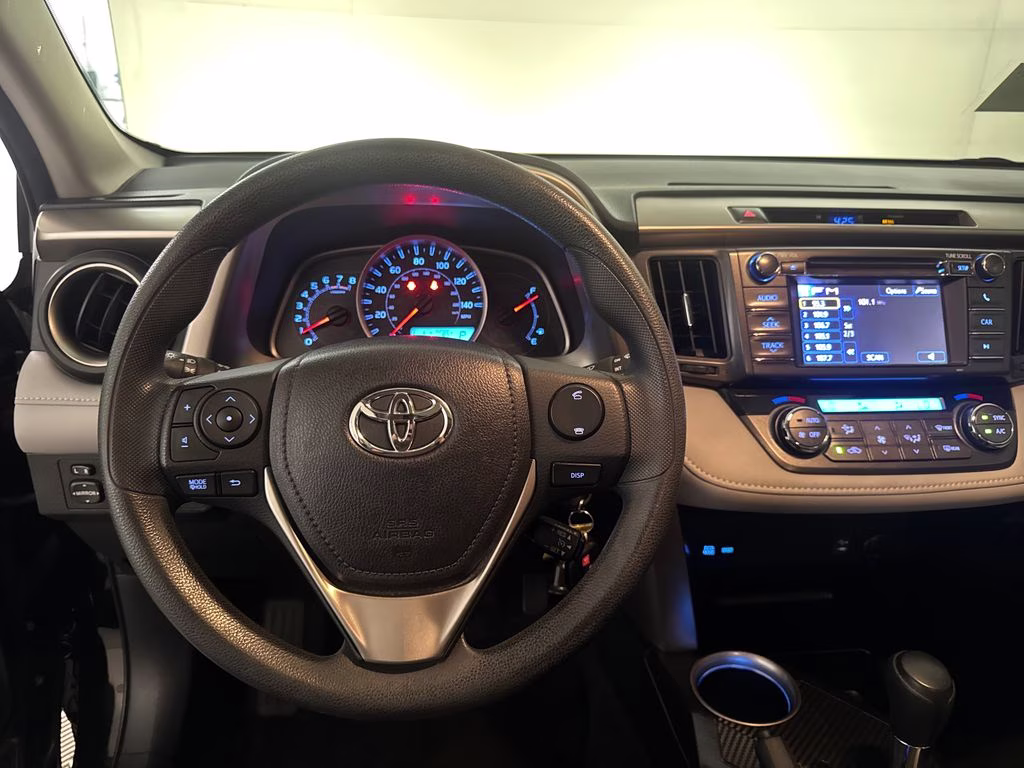 2013 Black Toyota RAV4 XLE FWD SUV