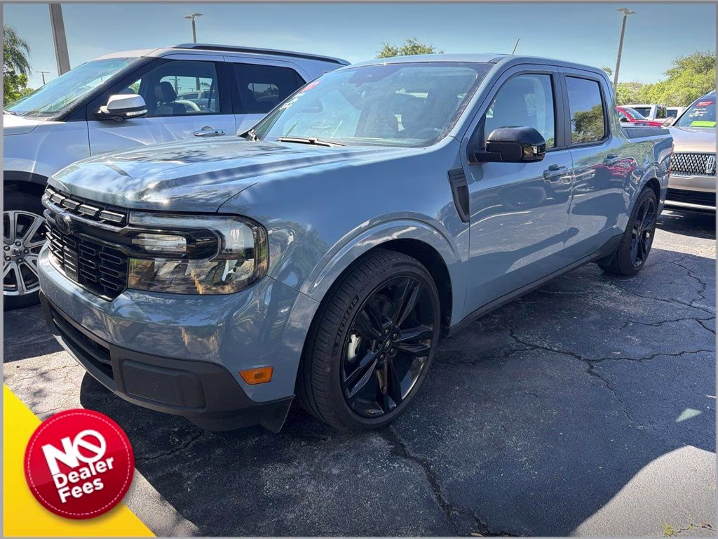 2024 Azure Gray Metallic Ford Maverick Lariat AWD Truck