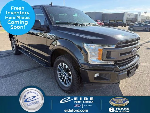 2020 Agate Black Metallic Ford F-150 XLT 4X4 Truck
