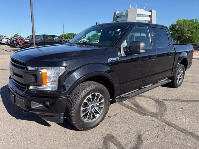 2020 Black Ford F-150 XLT 4X4 Truck