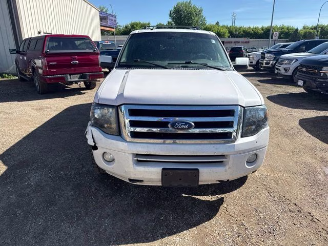 2012 White Platinum Metallic Tri-Coat Ford Expedition EL Limited 4X4 SUV