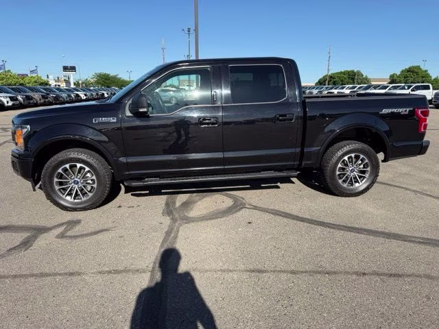 2020 Agate Black Metallic Ford F-150 XLT 4X4 Truck