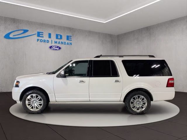 2012 White Platinum Metallic Tri-Coat Ford Expedition EL Limited 4X4 SUV