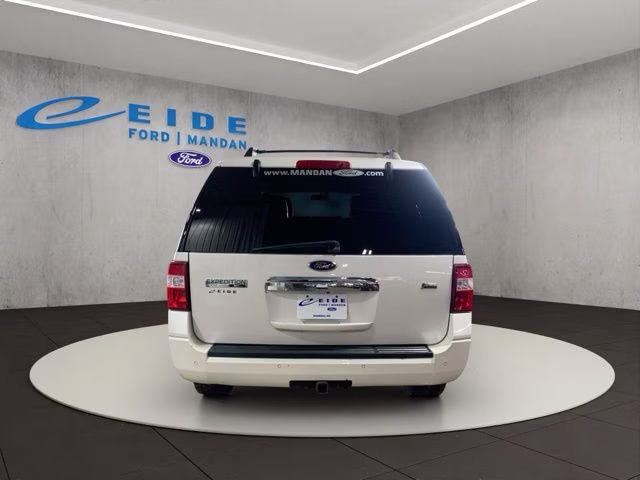 2012 White Platinum Metallic Tri-Coat Ford Expedition EL Limited 4X4 SUV