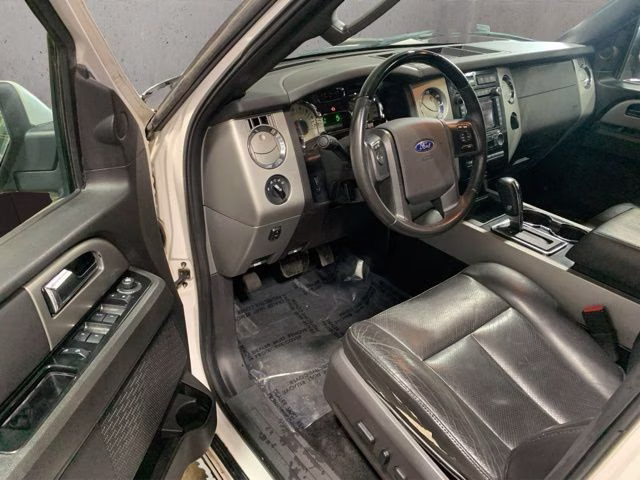 2012 White Platinum Metallic Tri-Coat Ford Expedition EL Limited 4X4 SUV