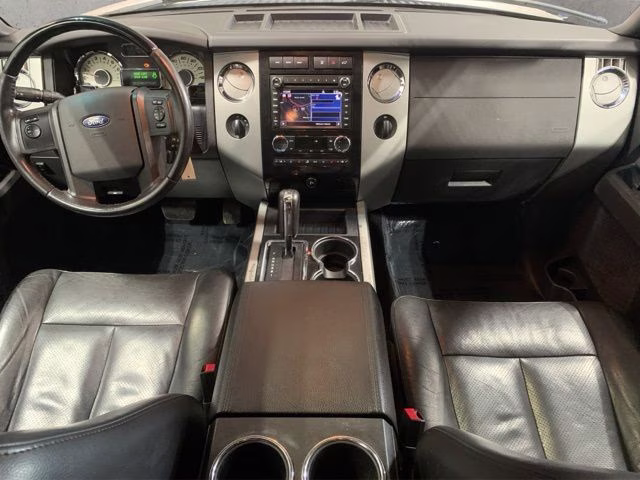 2012 White Platinum Metallic Tri-Coat Ford Expedition EL Limited 4X4 SUV