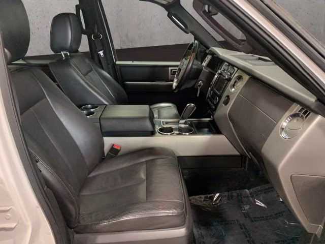 2012 White Platinum Metallic Tri-Coat Ford Expedition EL Limited 4X4 SUV