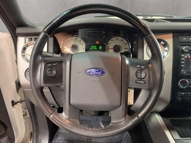 2012 White Platinum Metallic Tri-Coat Ford Expedition EL Limited 4X4 SUV
