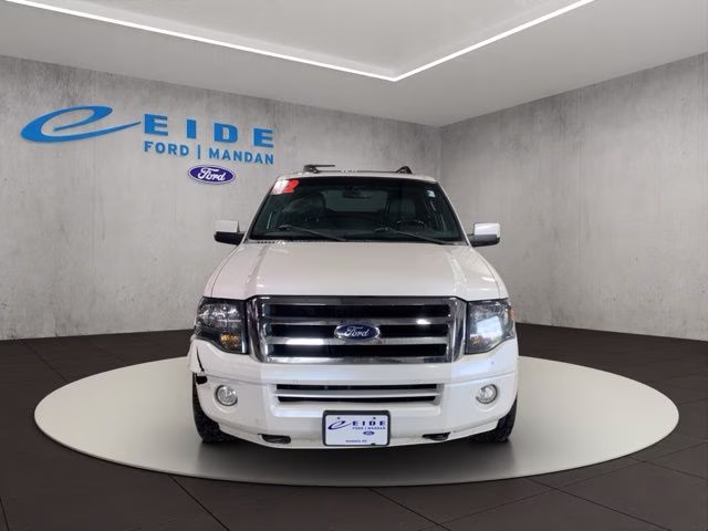 2012 White Platinum Metallic Tri-Coat Ford Expedition EL Limited 4X4 SUV