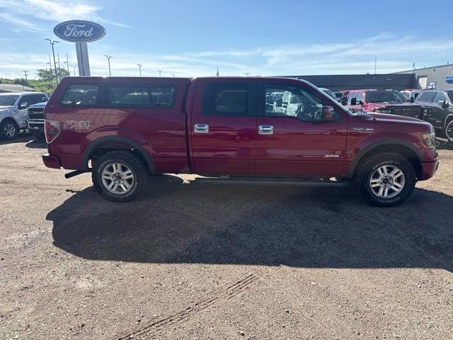 2014 Ruby Red Metallic Tinted Clearcoat Ford F-150 FX4 4X4 Truck