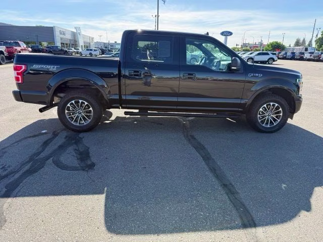 2020 Black Ford F-150 XLT 4X4 Truck