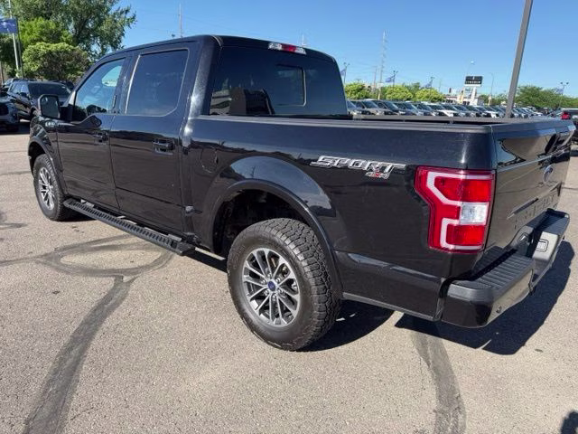 2020 Black Ford F-150 XLT 4X4 Truck